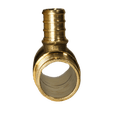 thumbnail image 4 of 10 Pieces XFITTING 1" x 1" x 1/2" Pex Reducing Tee, Pex B Crimp Version 25-1-5=10X, 4 of 4