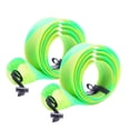 thumbnail image 1 of Btafrte Calcetines Protectores para Caña Pescar Accesorios para Herramientas Pesca (verde Y Amarillo) 32mm 2 Uds., 1 of 8