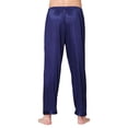thumbnail image 5 of Deago 3 Pack Men's Satin Silky Pajama Pant Long Pj Bottoms Soft Lounge Sleep Pants with Drawstring (Multicolor, L), 5 of 8