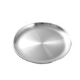 thumbnail image 2 of Bandeja plateada YONGSHENG 2 uds acero inoxidable disco engrosado 20*20*1,5 cm 14*14*1,2 cm, 2 of 5