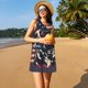 thumbnail image 3 of Balery Patriotic Bulldog Art Vestidos de verano para mujer con estampado: vestido holgado sin mangas, vestido playero informal y cómodo para días calurosos., 3 of 7
