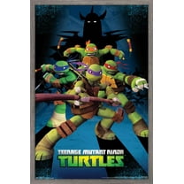 Nickelodeon Teenage Mutant Ninja Turtles - Assemble Wall Poster, 22.375" x 34", Framed
