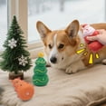 thumbnail image 2 of PEIBang Christmas Small Dog Toys,Xmas Holiday Squeaky Dog Toy,Interactive Christmas Tree Chew Toys for Small Medium Large Dogs, 2 of 6