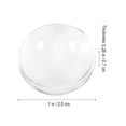 thumbnail image 4 of 100 Pcs Glass Dome Clear Cameo for Necklace Jewelry Pendant Dome Round, 4 of 5