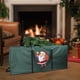 thumbnail image 2 of Bolsa de Almacenamiento para de Navidad, Decoración de de Navidad, Impermeable, Adorno de Navidad Móvil para Decoración de Fiesta, Corona Papá Noel verde, 2 of 8