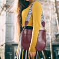 thumbnail image 4 of Milaget Sac à Bandoulière Simple pour Femmes, Bretelles Léopard Imperméable Couleur Unie Décontracté Rouge, 4 of 9