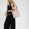 thumbnail image 4 of SPEKSEE Studded Purse Faux Leather Tote Bag Y2K Hobo Bags Trendy Shoulder Bag 90s Punk Handbags, 4 of 12