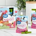 thumbnail image 2 of Great Value Bursting Berry Applesauce, 3.2 oz, 4 Pouches, 2 of 7