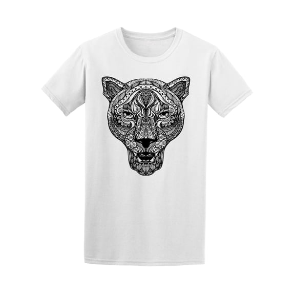 Panther Head Tribal Body Tee Men's -Image by Shutterstock