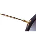 thumbnail image 4 of Miu Miu MiuMiu 06S 06 VYU-5D1 Gold Black Glitter Gray Gradient Sunglasses MU06SS, 4 of 5
