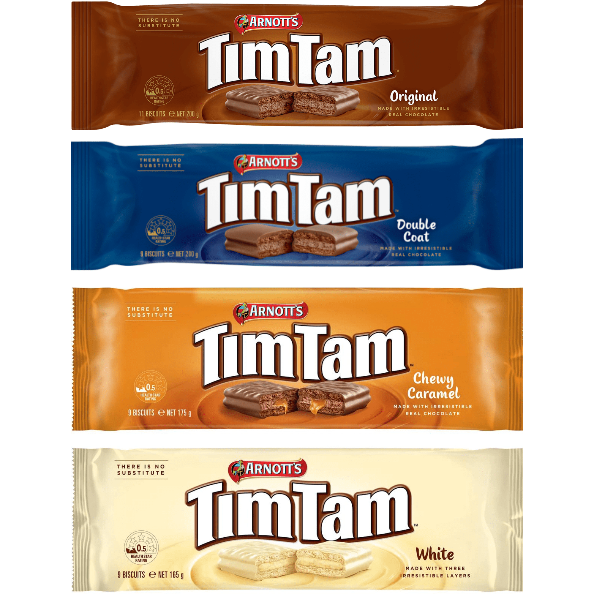 4 Pack Selection of Arnott’s Tim Tam/Biscuits YOU CHOOSE - Australian Import