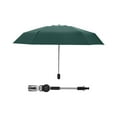 thumbnail image 5 of Clamp on Umbrella with Clamp Foldable Beach Umbrella for Fishing Patio Chair Green, 5 of 8