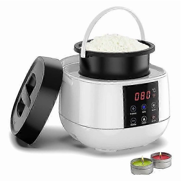 Candle Making Wax Melting Pot, Wax Melter for Candle Making,LED Temperature Display for Adults Begin