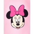 thumbnail image 3 of Disney Minnie Mouse Floral UPF 50+ Rash Guard and Swim Shorts Swimsuit Set Polka Dots Toddler to Big Kid, 3 of 5