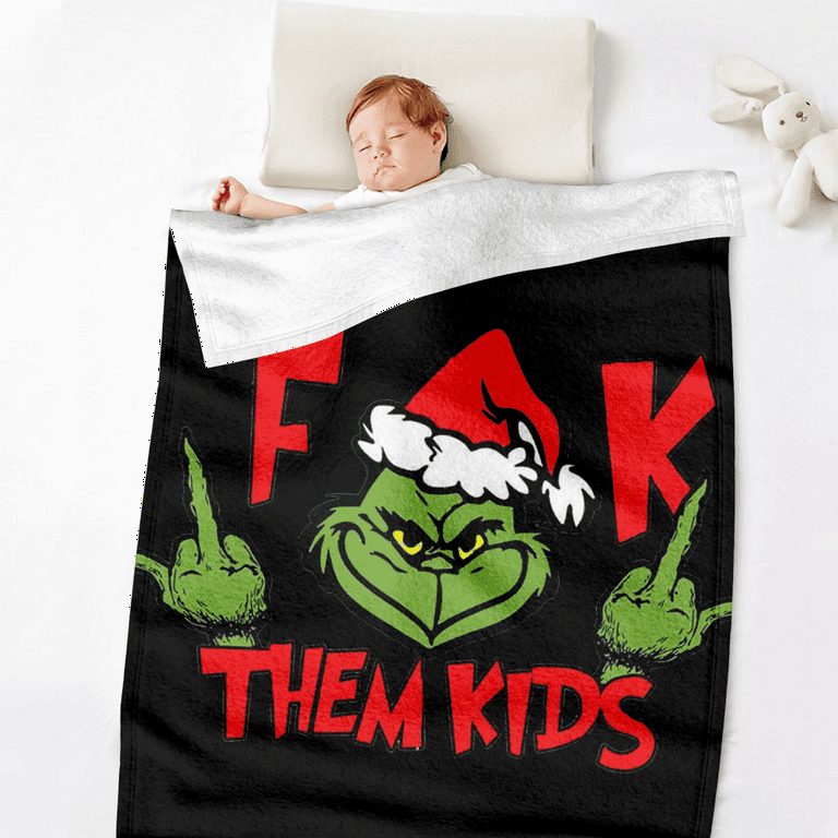 Grinch blanket online walmart