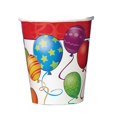 thumbnail image 1 of Unique Party 9oz Cups - Birthday Balloons, 1 of 1