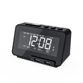 thumbnail image 1 of Reloj despertador de radio multifuncional Altavoz BT con retroiluminación LCD Pantalla Pantalla de t Abanopi Negro, 1 of 7