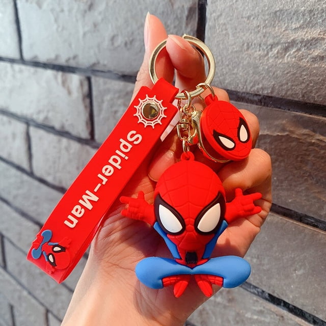 LLavero de figuras de Disney de Marvel, Spiderman, Hulk Fivean unisex