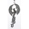 thumbnail image 4 of Jewelry Trends Rising Phoenix Fire Bird Sterling Silver Pendant Necklace 18", 4 of 8
