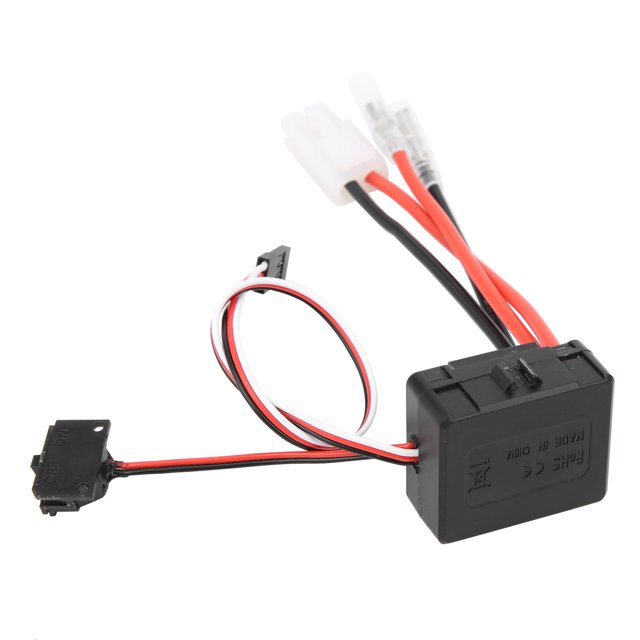 Cepillado ESC, 1060 60A Impermable Esc sin Escobillas Escob RC Controlador Electónónico de Velocidad Reemplazo de Pielo de Repuesto para 1 10 Modelo de Coche RC