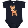thumbnail image 3 of Inktastic Cute Christmas Reindeer with Christmas Lights Boys or Girls Baby Bodysuit, 3 of 5