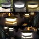 thumbnail image 3 of Bewildely Luz Solar profesional hogar paisaje lámparas accesorios impermeable pared adorno exterior jardín Patio lámpara LED Iluminación y accesorios Bewildely HA073646-01, 3 of 6
