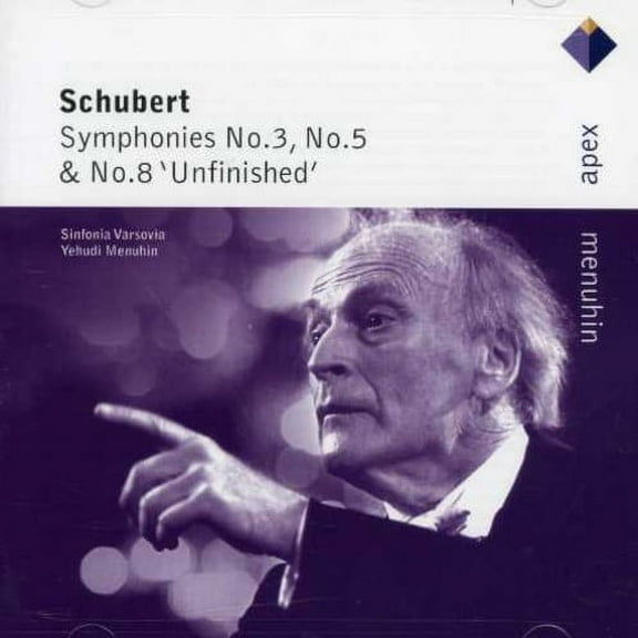 Yehudi Menuhin - Schubert: Sym Nos 3 / 5 & 8 - Music & Performance - CD