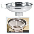 thumbnail image 2 of Bgsha ​ Stainless Steel Wide Mouth Canning Jar Funnel Cup Hopper Filter Kitchen Tools, 2 of 7