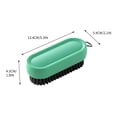 thumbnail image 1 of Shoe Cleaning Brush with Contrast Color Design, Soft Bristles, ABS Handle, Hanging Ring, for Shoes, Laundry, Tub, Tile, Countertop, Kitchen, Bathroom, 1 of 2