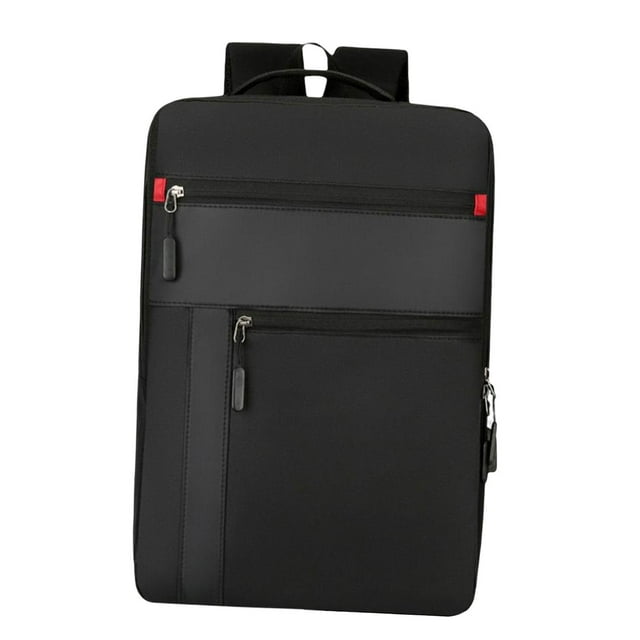 Mochila para computadora portátil, mochila para computadora de juegos, ligera, extra grande e impermeable Negro