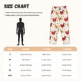 thumbnail image 3 of Pofeuu Flower Chicken Print Women's Fashion Pajama Pants with Pockets Comfy Drawstring Sleep Lounge Bottoms-Medium, 3 of 6