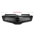 thumbnail image 6 of Front Bumper Grille Mesh Grill Kit For Nissan Altima 2007-2009 2008 Black, 6 of 7