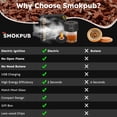 thumbnail image 4 of Whisky eléctrico CockSmoker smokpub con 6 astillas de madera, 4 of 9