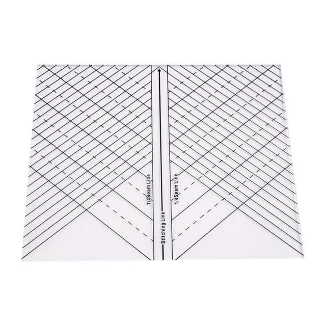 Reg Recta para Acolchar en Pntil de Acolchado, Reg Recta para Coser Edredones, Acolchados Acrílicos, Acolchar Curvada BLESIY Regla para acolchar
