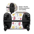 thumbnail image 4 of Xecao Watermelon And Lemon print Elastic Luggage Cover, with double-sided print , is perfect for travel, business, and daily use, 4 of 9
