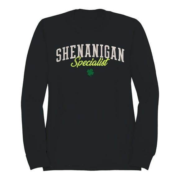 Shenanigan Specialist Funny St. Patricks Day Celebration Men's Sweatshirt