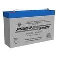 thumbnail image 2 of BATERÍA POWER SONIC PLOMO ACIDO PS-670 F1 6V 7AH gris, 2 of 2
