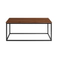 thumbnail image 4 of Lowell Ouvert Cadre de la Boîte Mixte Table Basse - Noyer Noir, 4 of 13