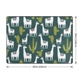 thumbnail image 2 of Area Rugs For Living Room Decor - Cute alpaca Lamas cacti Soft Anti Slip Throw Washable Rugs 5x7 For Bedroom, Indoor Carpet For Bedroom Living Room 80x58In, 2 of 7