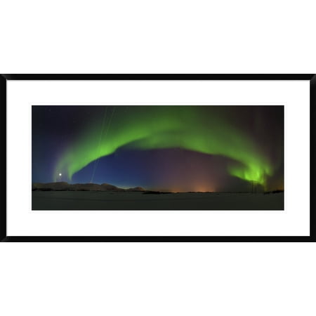 Global Gallery Roy Samuelsen 'Northern Lights' Framed Wall Art