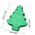 thumbnail image 5 of Christmas Tree Cake Pan 11*8.6IN(1PC) Christmas Tree Silicone Baking Molds Non Stick Pie Mould Bakeware Tray for Holiday Parties Baking Mousse Muffin Chocolate Fondant Sweets, 5 of 9