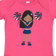 thumbnail image 4 of Inktastic African American Girl, Cheerleaders, Cheerleading Girls Baby Bodysuit, 4 of 5