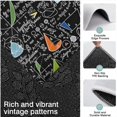 thumbnail image 3 of Math Equations Colorful Doodles Black Pattern Kitchen Rugs Sets Of 3,Kitchen Runner Rugs Non Skid Washable,Decorative Kitchen Floor Mats for Kitchen,Sink,Laundry,17"x30"+ 17"x47" + 17"x59", 3 of 6
