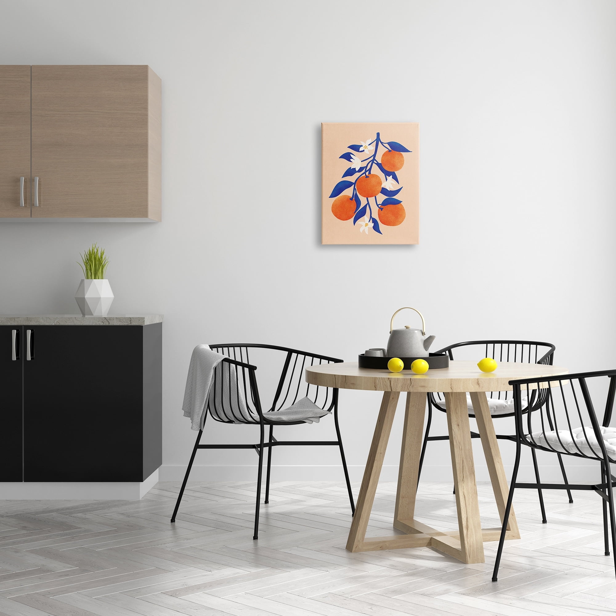 Stupell Orange Tree Citrus Blossoms Food & Beverage Painting Gallery Wrapped Canvas Print Wall Art