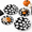 9 inch & 7 inch (Pack of 2), variant on 9 inch & 7 inch Black White Ghost Paper Plates, 48 Count Disposable Party Supplies