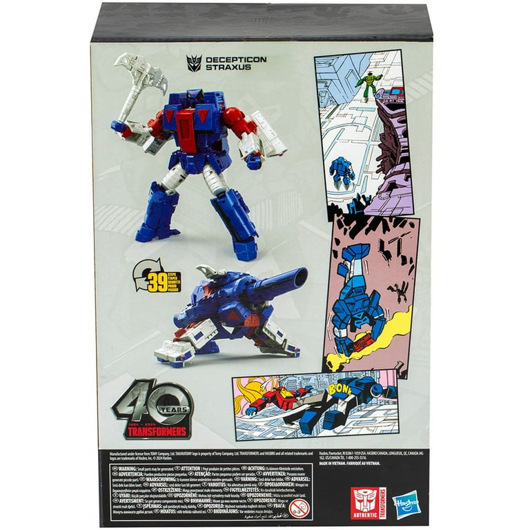 Transformers Generations Comic Edition Decepticon Straxus - Leader Transformers Generations Comic Edition Decepticon Straxus - Leader