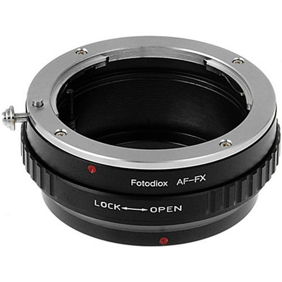 Lens Mount Adapter for Sony Alpha A-Mount (and Minolta AF) DSLR Lens to Fujifilm Fuji X-Series Mirrorless Camera Body with Built-In Aperture Control Dial