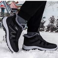 thumbnail image 3 of Chenyee Mens Winter Non Slip Snow Boots Warm Fleece Lined Slip On Sneakers Casual Lightweight Hiking Shoes, 3 of 8
