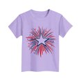 thumbnail image 4 of FamilyThread Kids America Flag 4th of July Shirt Toddler Kids Boys Girls Patriotic USA Shirt, Red White and Blue Tee Top, 4 of 4