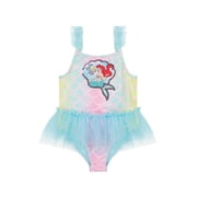 Character Toddler Girl One-Piece Swimsuit, Sizes 12M- 5T